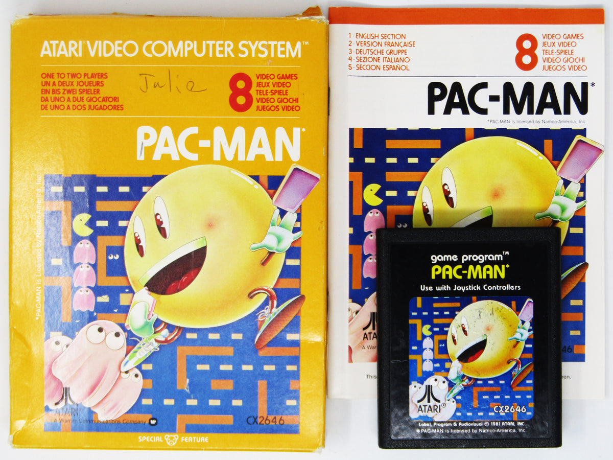 Pac-Man [Picture Label] (Atari 2600) – Retro MTL