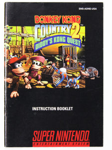 Donkey Kong Country 2 [Manual] (Super Nintendo / SNES)