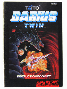 Darius Twin [Manual] (Super Nintendo / SNES)