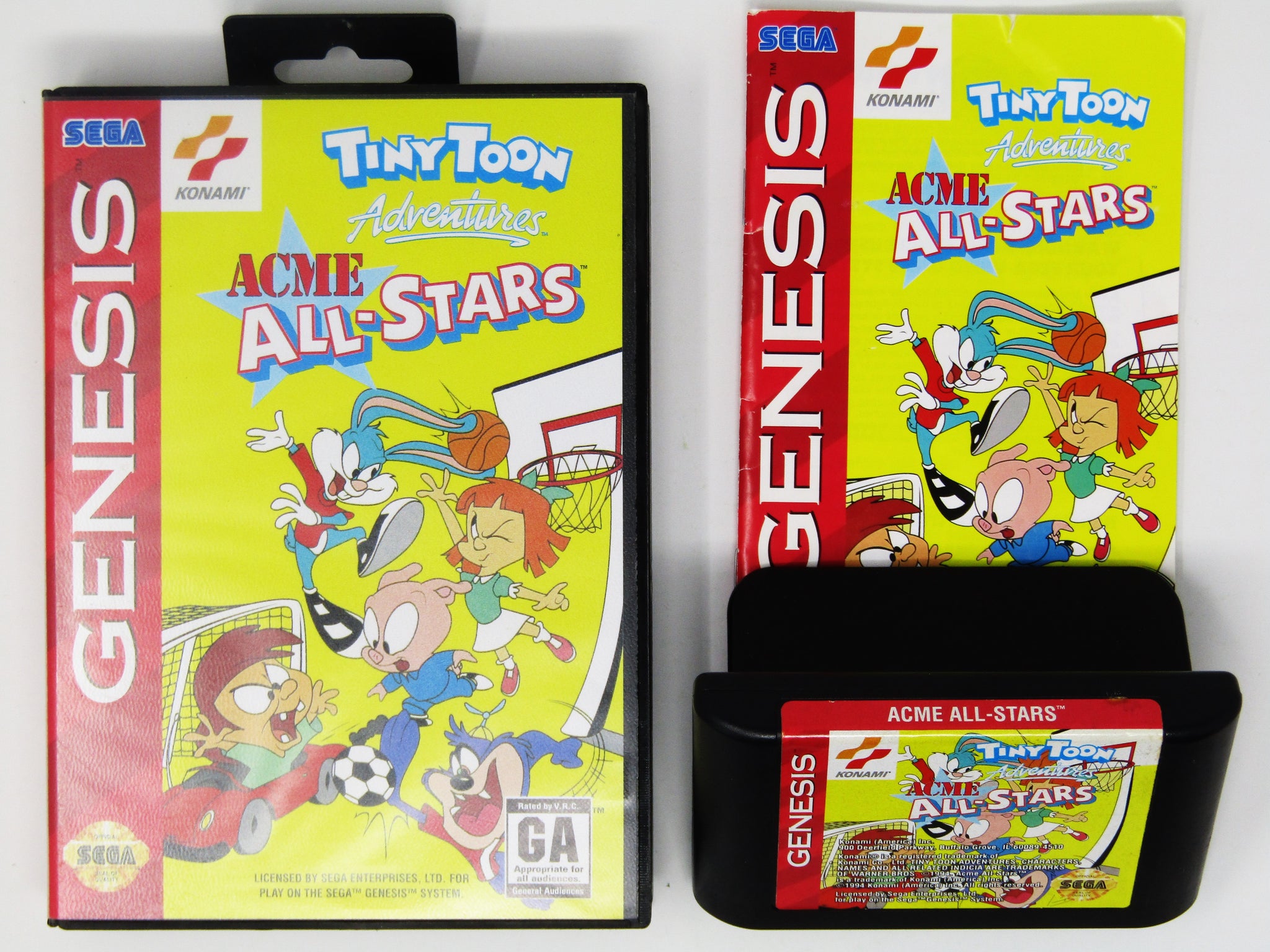 Tiny Toon Adventures ACME All-Stars (Sega Genesis) – RetroMTL