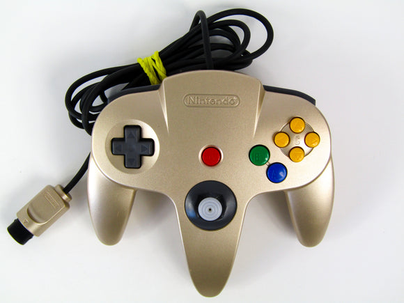 Official Gold Controller (Nintendo 64 / N64) – Retro MTL