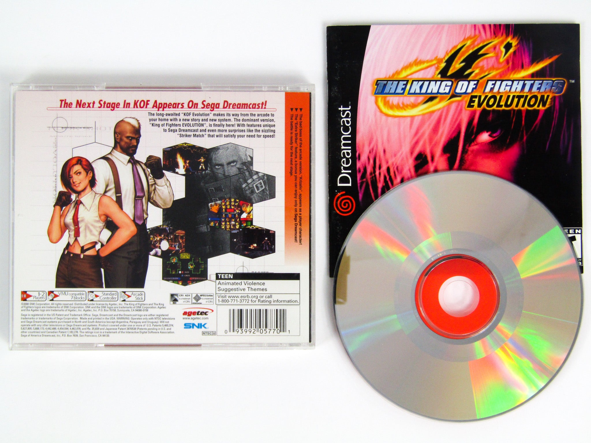 The buy King of Fighters Evolution for Sega Dreamcast Complete