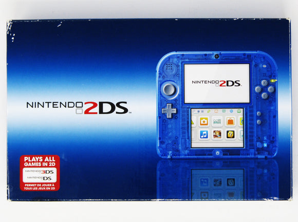 Nintendo 2DS System Crystal Blue