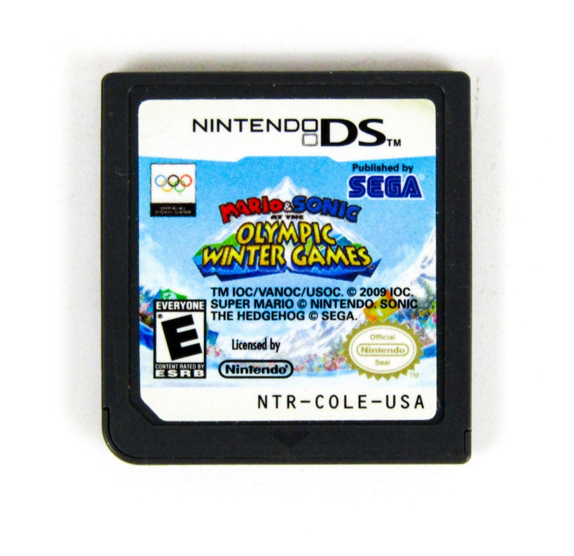 Mario and sonic winter olympics ds rom