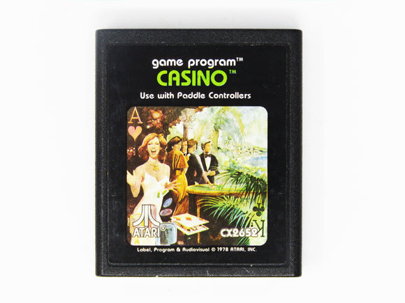 Casino [Picture Label] (Atari 2600)