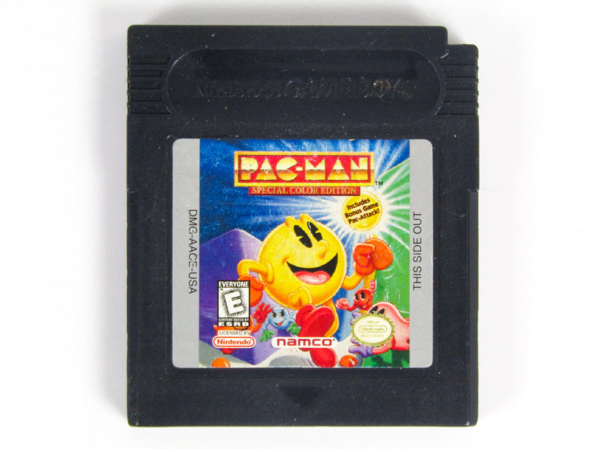 Gameboy Color Pacman Pac-Man Special Color Edition (Game Boy Color) – RetroMTL