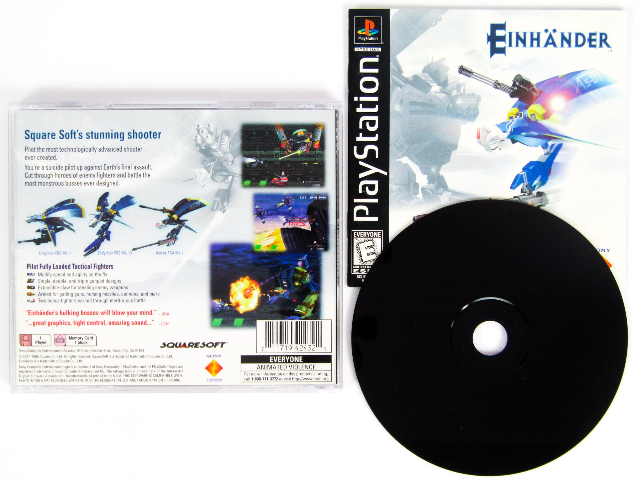 Einhander (Playstation / PS1) – RetroMTL