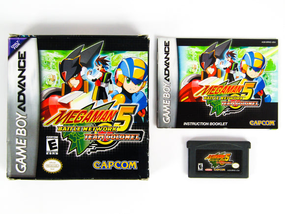 Mega Man Battle Network 5 Team Colonel (Game Boy Advance / GBA)