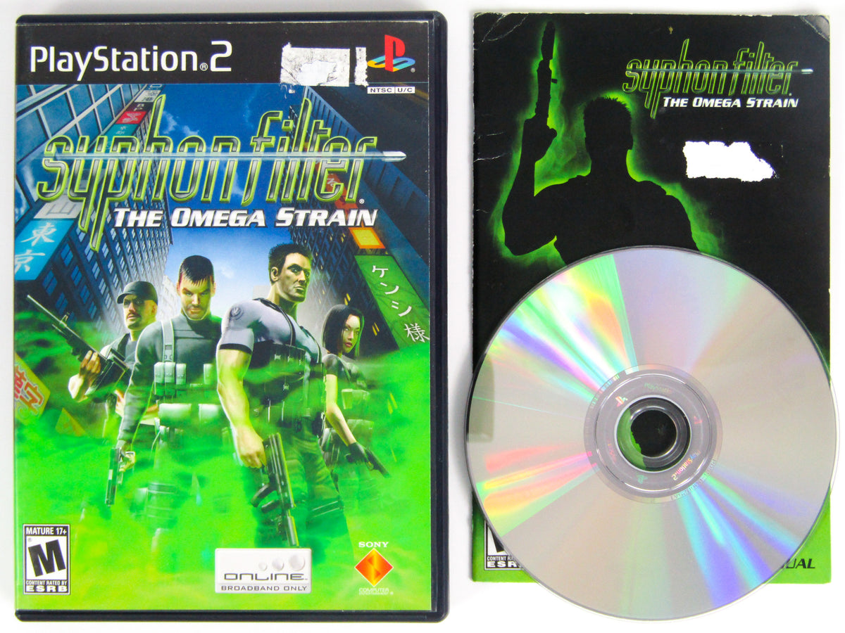 Syphon Filter Omega Strain (Playstation 2 / PS2) – RetroMTL