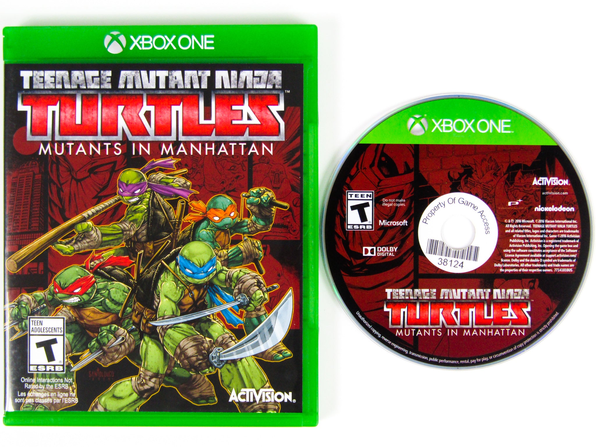 Teenage Mutant Ninja Turtles newest Mutants in Manhattan for Xbox One