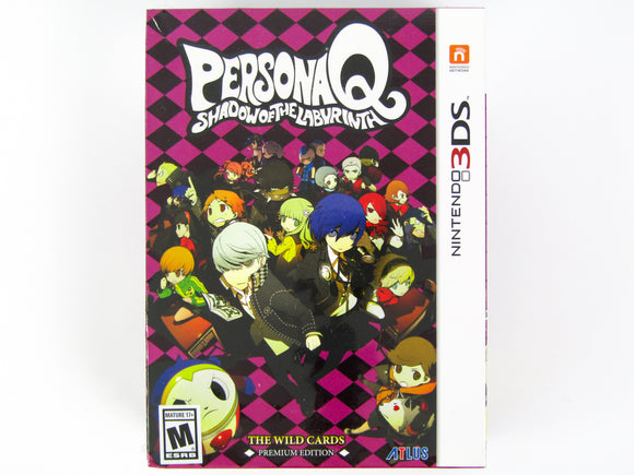 Persona Q: Shadow Of The Labyrinth [Wild Cards Premium Edition] (Nintendo 3DS)