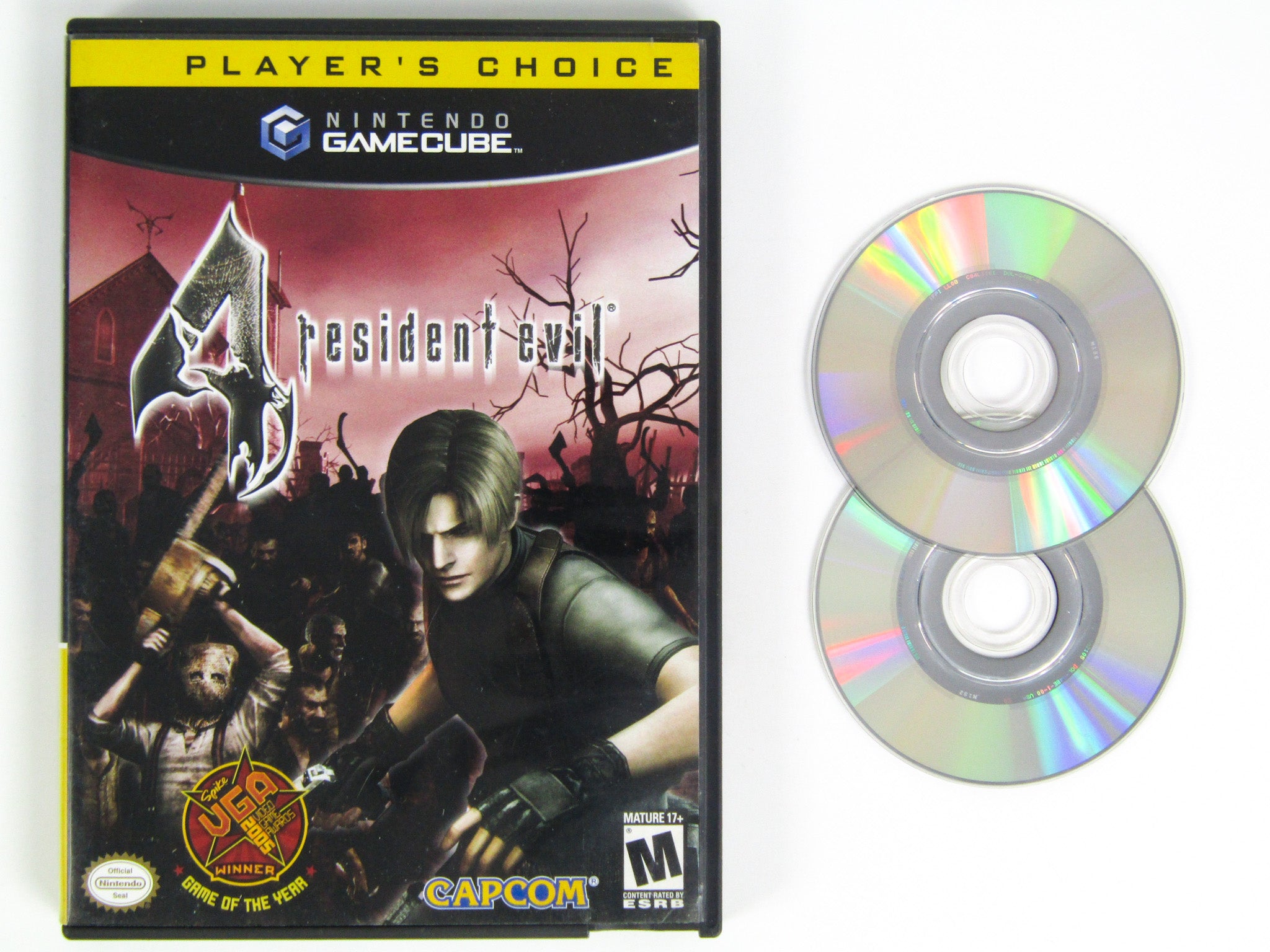 MINT DISC / COMPLETE* Resident Evil 4 Game for Nintendo Gamecube Console  TESTED 13388200177