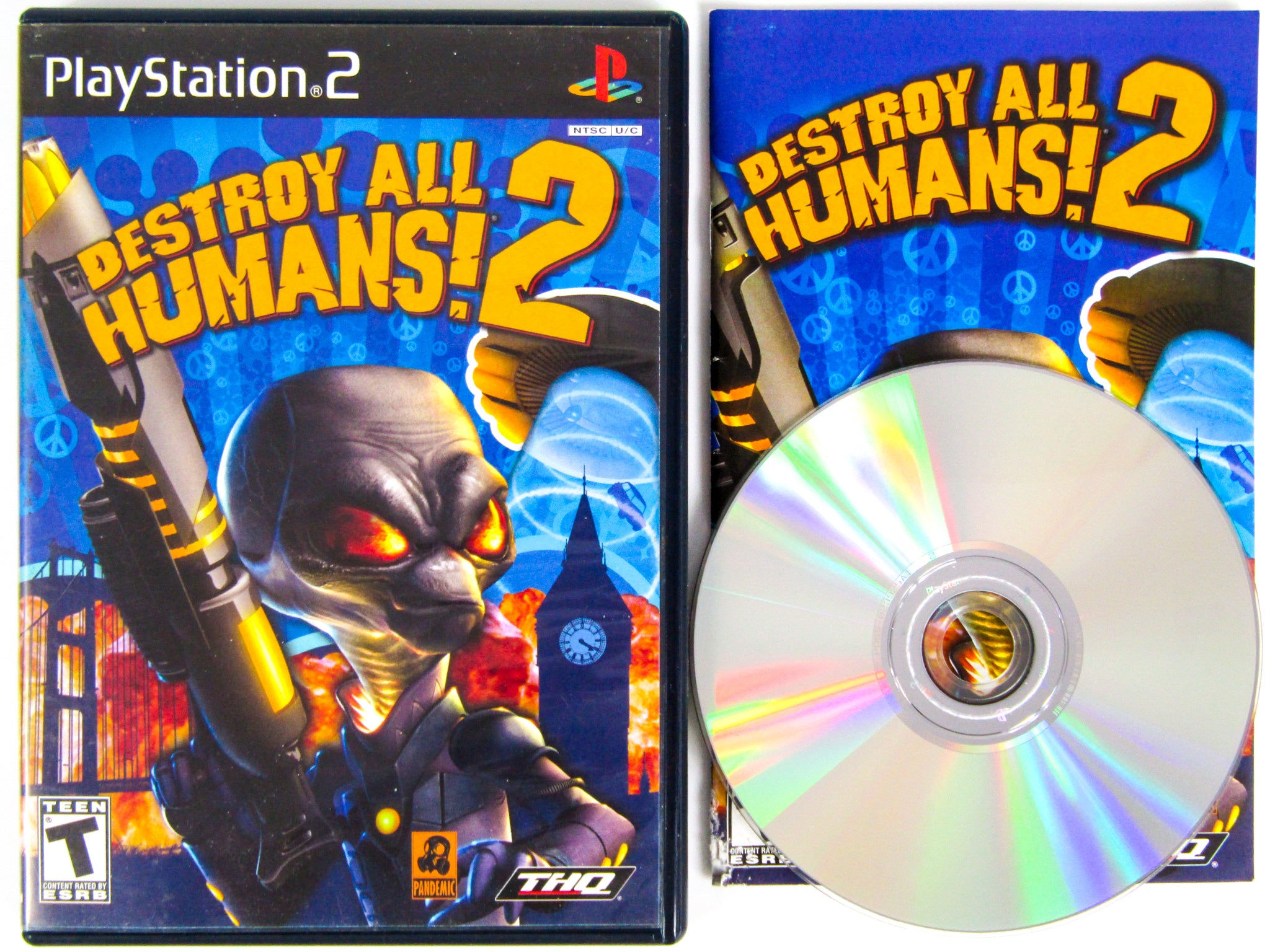 Ps1 Humans Destroy All Humans 2 (PlayStation 2 / PS2) – Retro MTL