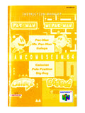 Namco Museum [Manual] (Nintendo 64 / N64)