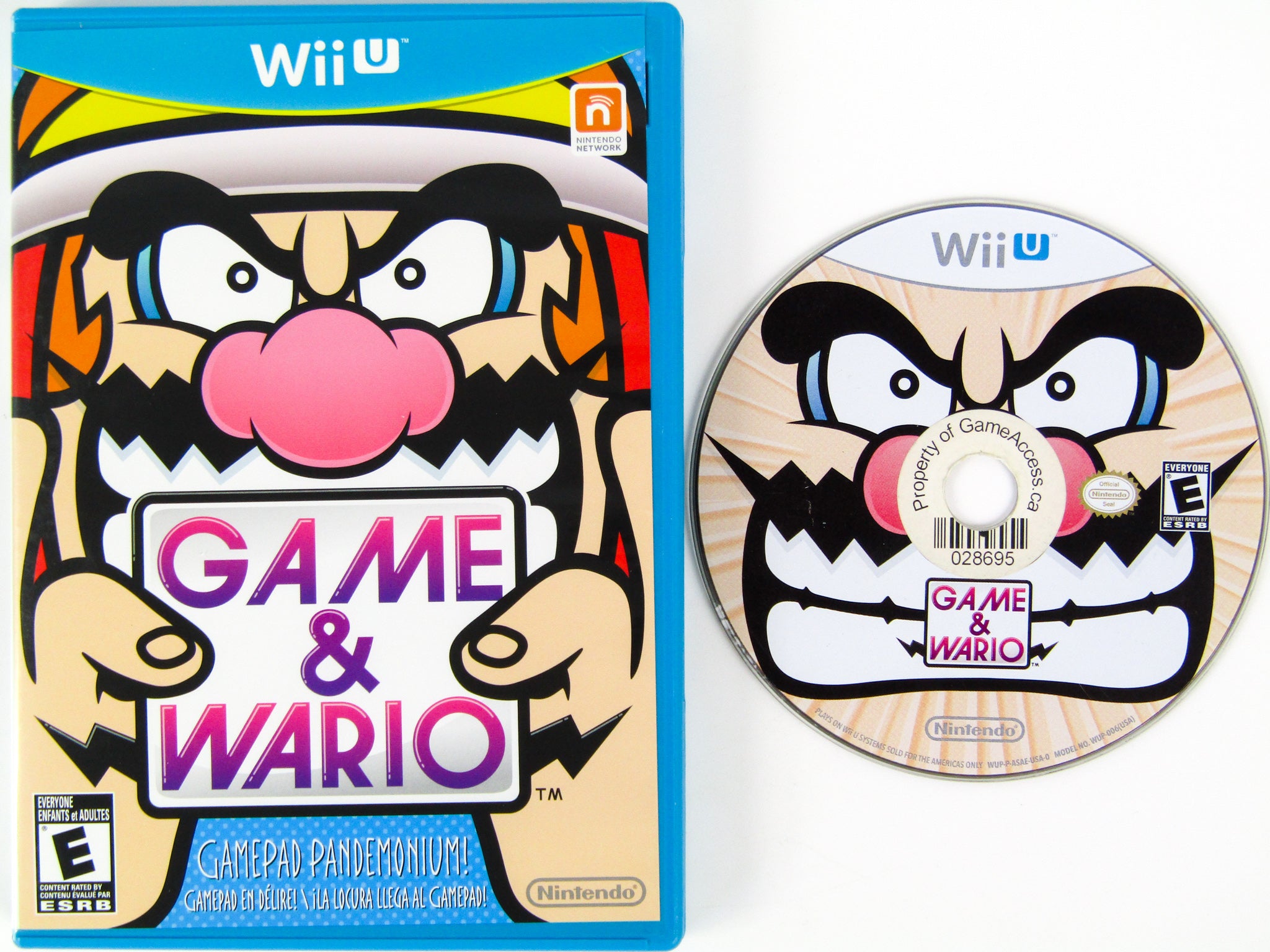 Game and outlet Wario for Nintendo Wii U