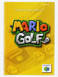 Mario Golf [Manual] (Nintendo 64 / N64)