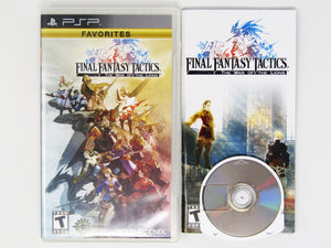 Final Fantasy Tactics: The War Of The Lions [Favorites] (Playstation Portable / PSP)