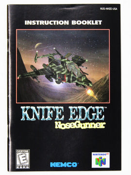 Knife Edge Nose Gunner [Manual] (Nintendo 64 / N64)