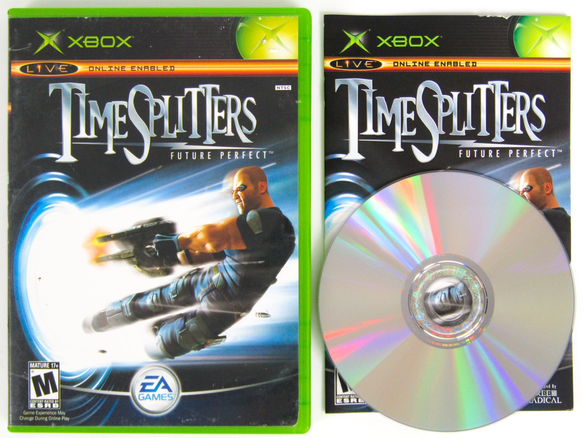 Time Spliter Game Time Splitters Future Perfect (Xbox) – RetroMTL