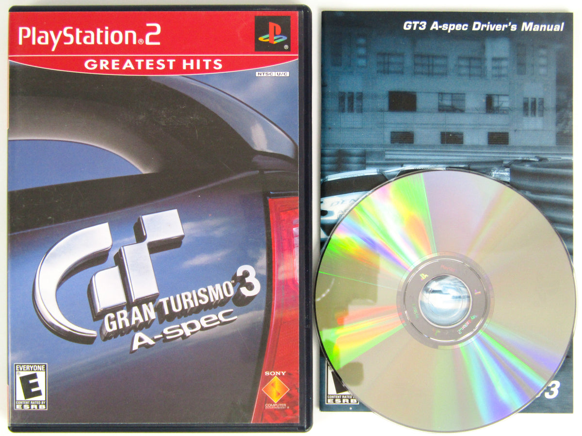 Gran Turismo 3 : A-Spec - Version Mega Hits Import Japon (NTSC-J) - PS2 En Bon état