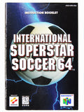 International Superstar Soccer 64 [Manual] (Nintendo 64 / N64)