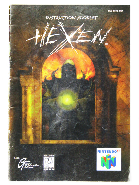 Hexen [Manual] (Nintendo 64 / N64)