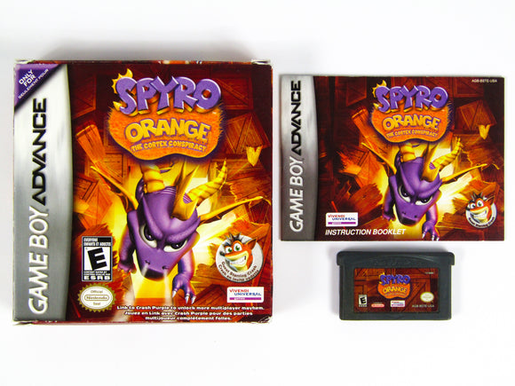 Spyro Orange The Cortex Conspiracy (Game Boy Advance / GBA)
