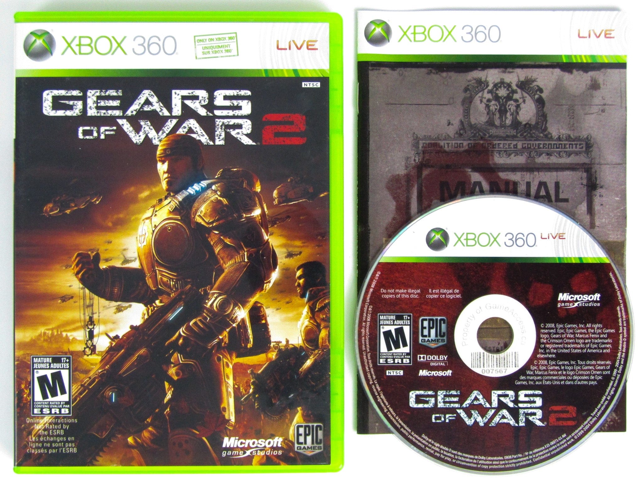 Gears Of War 2 (Xbox 360) - RetroMTL