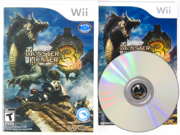 Monster hunter Tri (Nintendo Wii) - RetroMTL