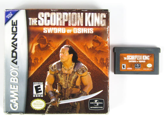 The Scorpion King Sword Of Osiris (Game Boy Advance / GBA)