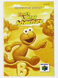 Elmo's Letter Adventure [Manual] (Nintendo 64 / N64)