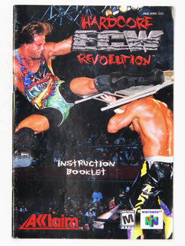 ECW Hardcore Revolution [Manual] (Nintendo 64 / N64)