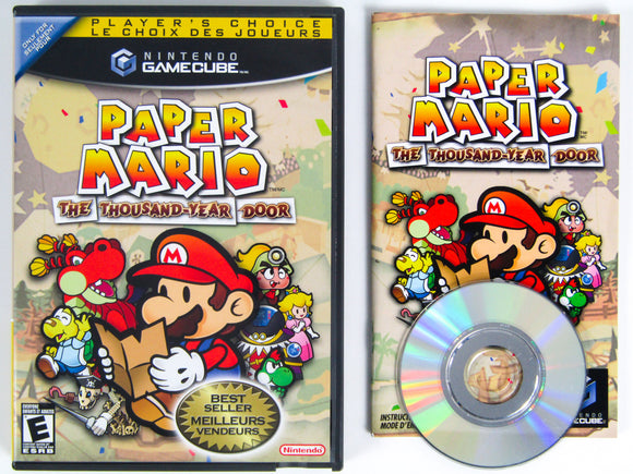 Paper Mario: The Thousand-Year Door [Player's Choice & Best Seller] (Nintendo Gamecube)