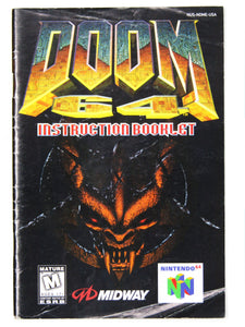 Doom 64 [Manual] (Nintendo 64 / N64)