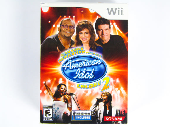 Karaoke Revolution American Idol Encore 2 (Nintendo Wii)