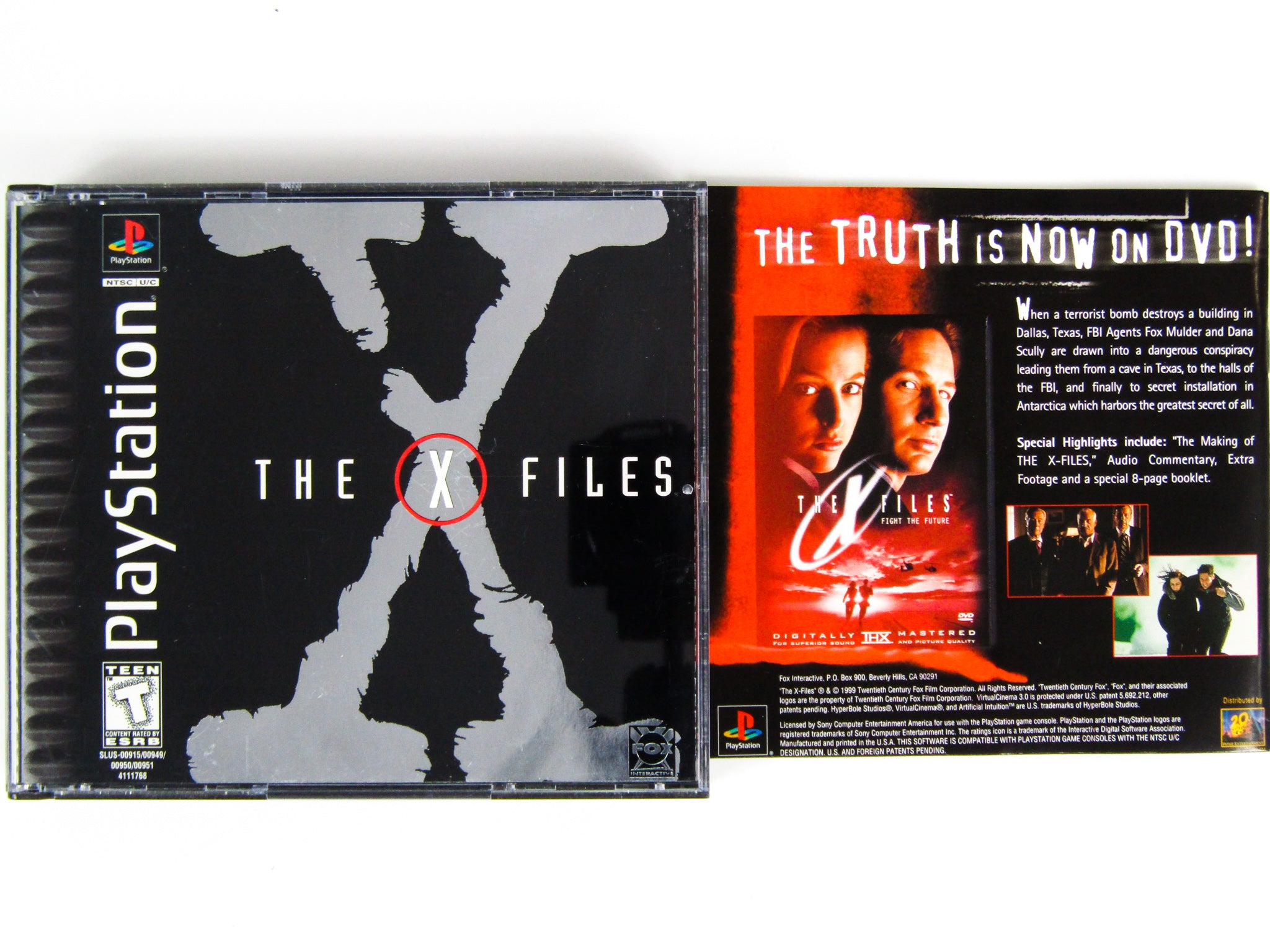 プレーステーションX (PSX) X-Files The Game (PlayStation / PS1) – Retro MTL