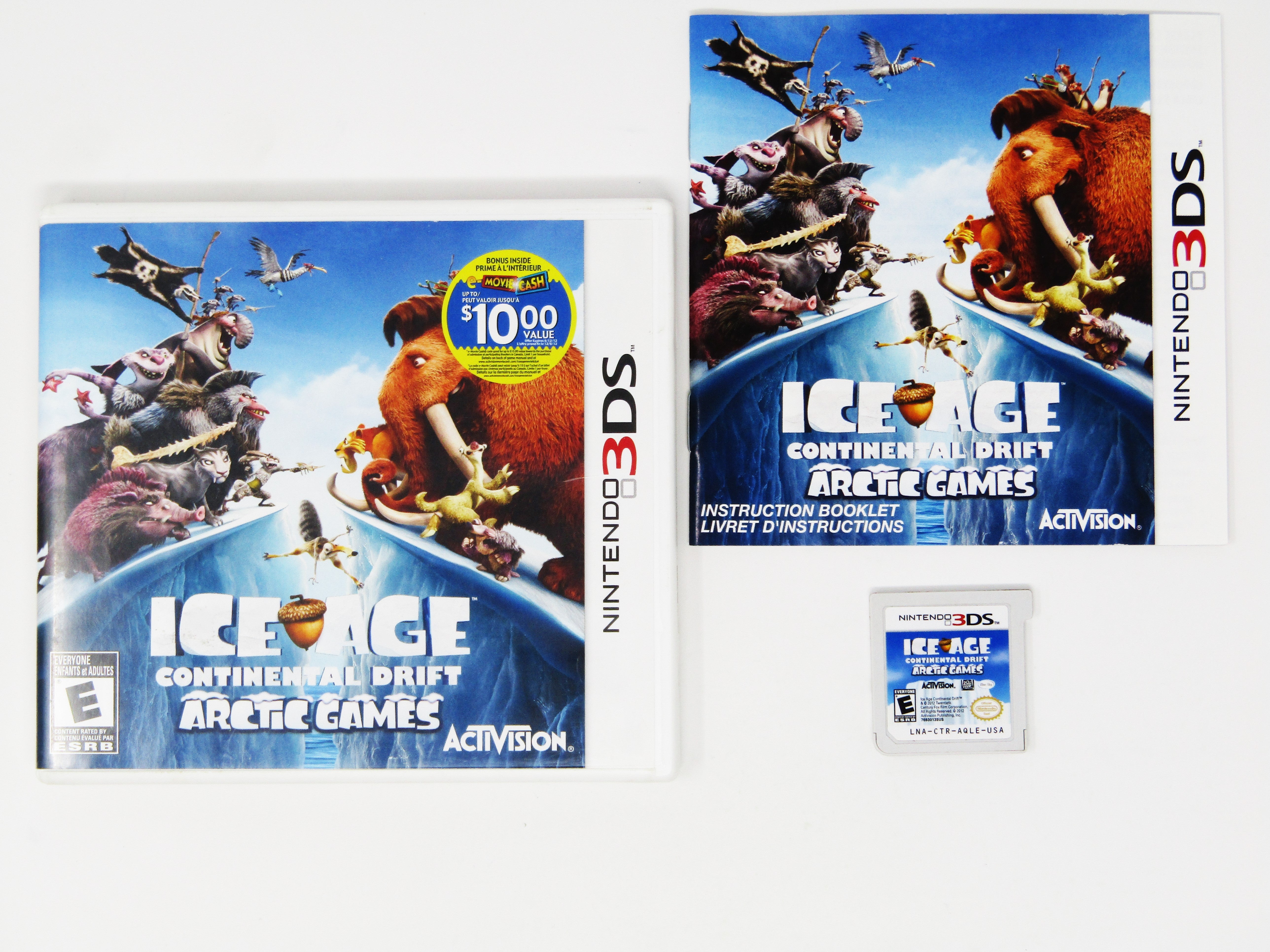 Ice Age Continental Drift Arctic Games Nintendo 3DS Game For Sale