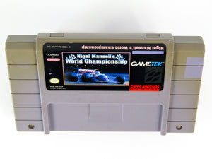 Nigel Mansell's World Championship Racing (Super Nintendo / SNES)