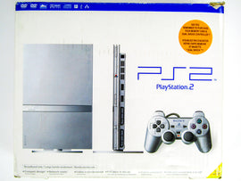 PlayStation 2 System Slim Silver with 1 Assorted Controller (PS2)