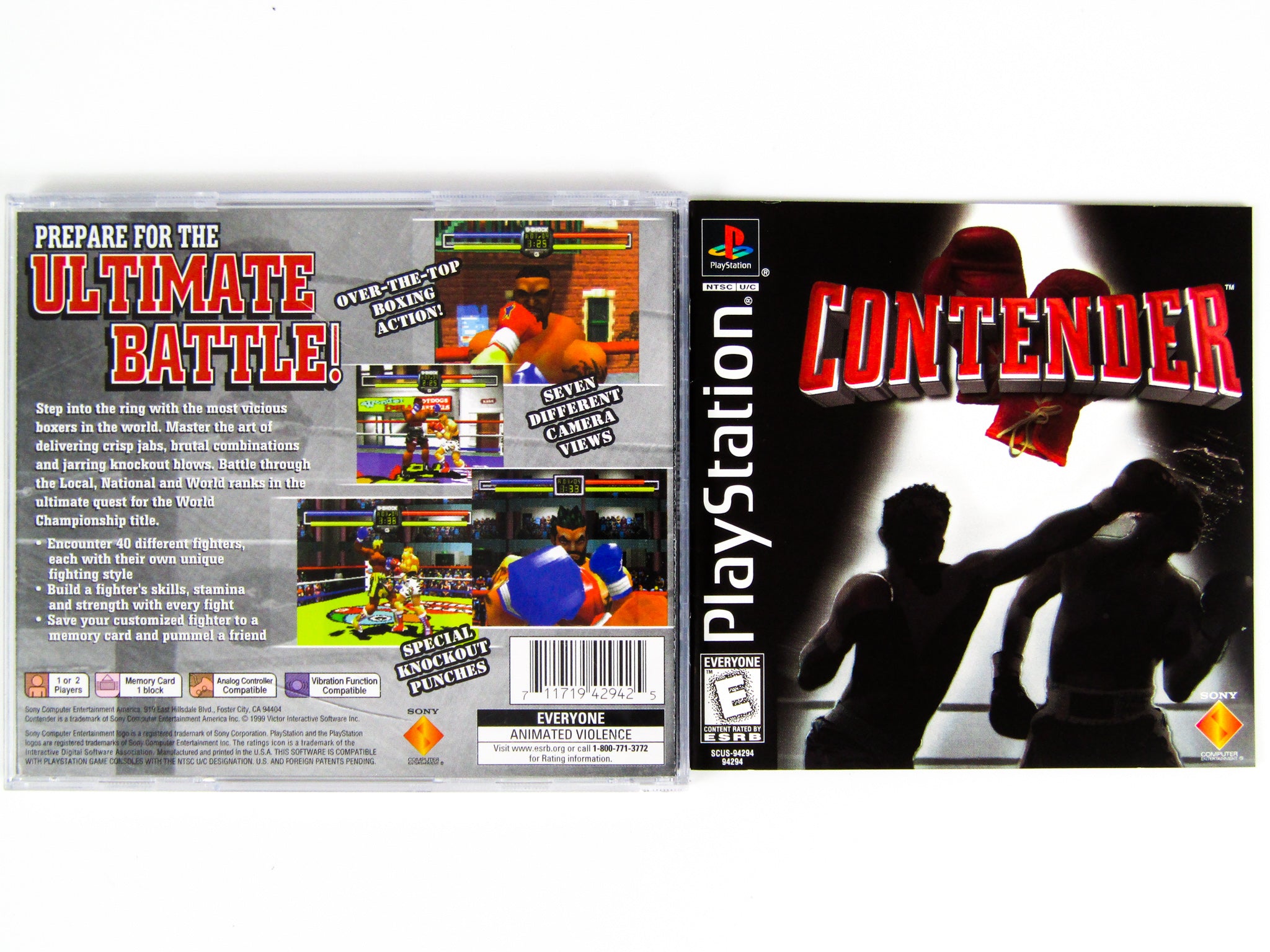 Contender (PlayStation / PS1) – Retro MTL