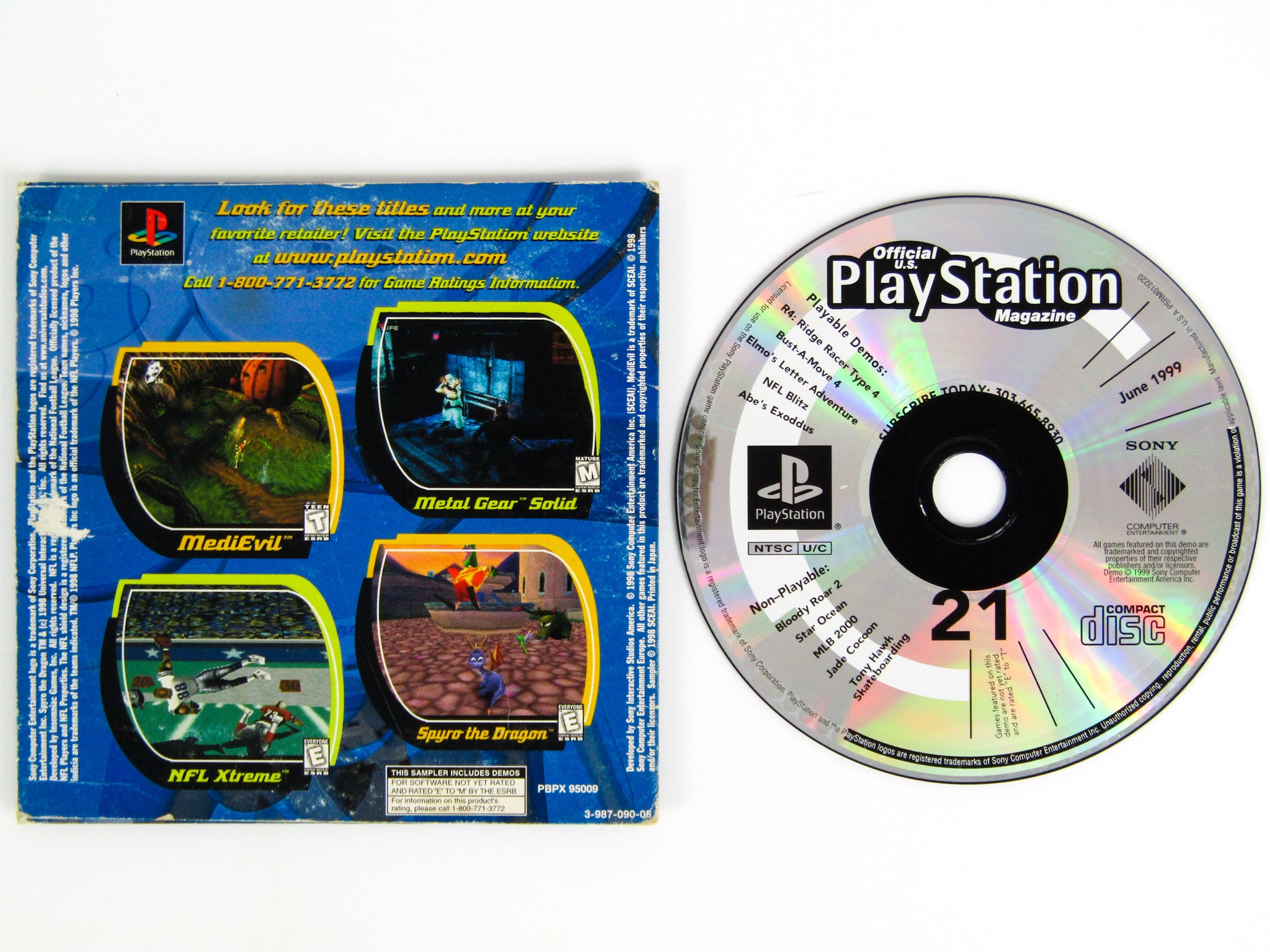 Disc Shell Ps1 Interactive CD Sampler Disk Volume 8 (Playstation / PS1) – RetroMTL