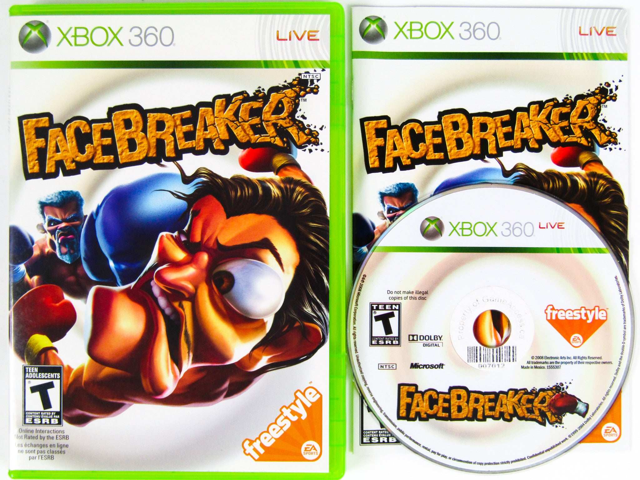 FaceBreaker (Xbox 360) – RetroMTL