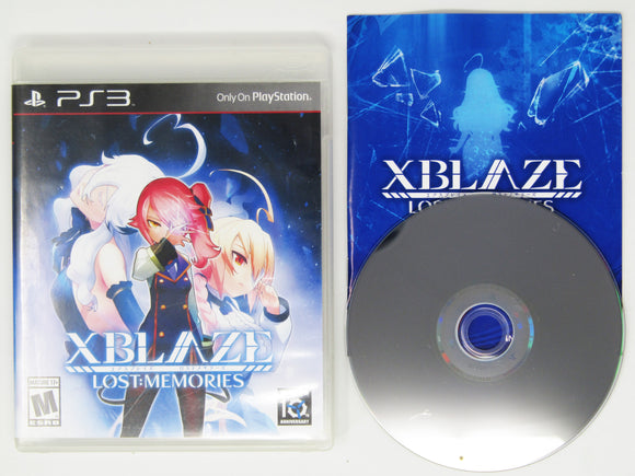 XBlaze Lost: Memories (Playstation 3 / PS3)