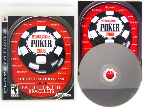 World Series Of Poker 2008 (Playstation 3 / PS3)