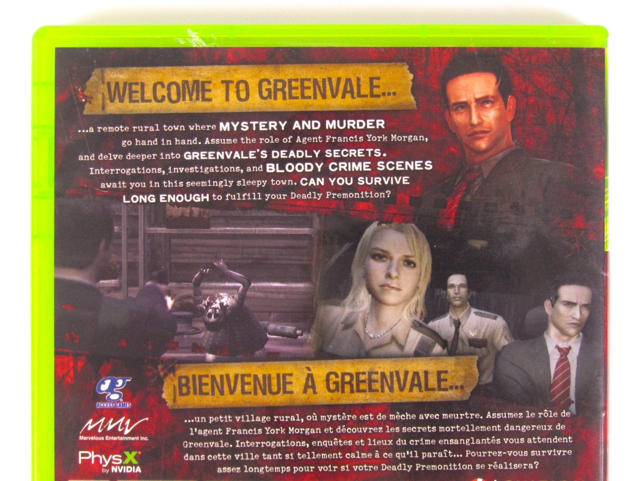 Deadly Premonition (Xbox 360) - RetroMTL
