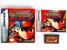 Mega Man Battle Network 4 Red Sun (Nintendo Game Boy Advance / GBA)