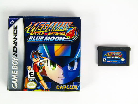 Mega Man Battle Network 4 Blue Moon (Game Boy Advance / GBA)