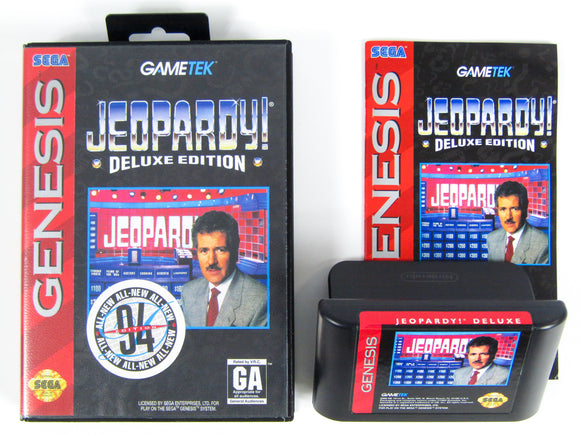 Jeopardy Deluxe Edition (Sega Genesis)