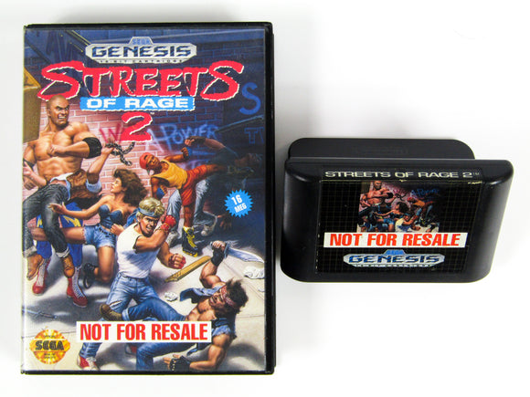 Streets of Rage 2 [Not for Resale] (Sega Genesis)