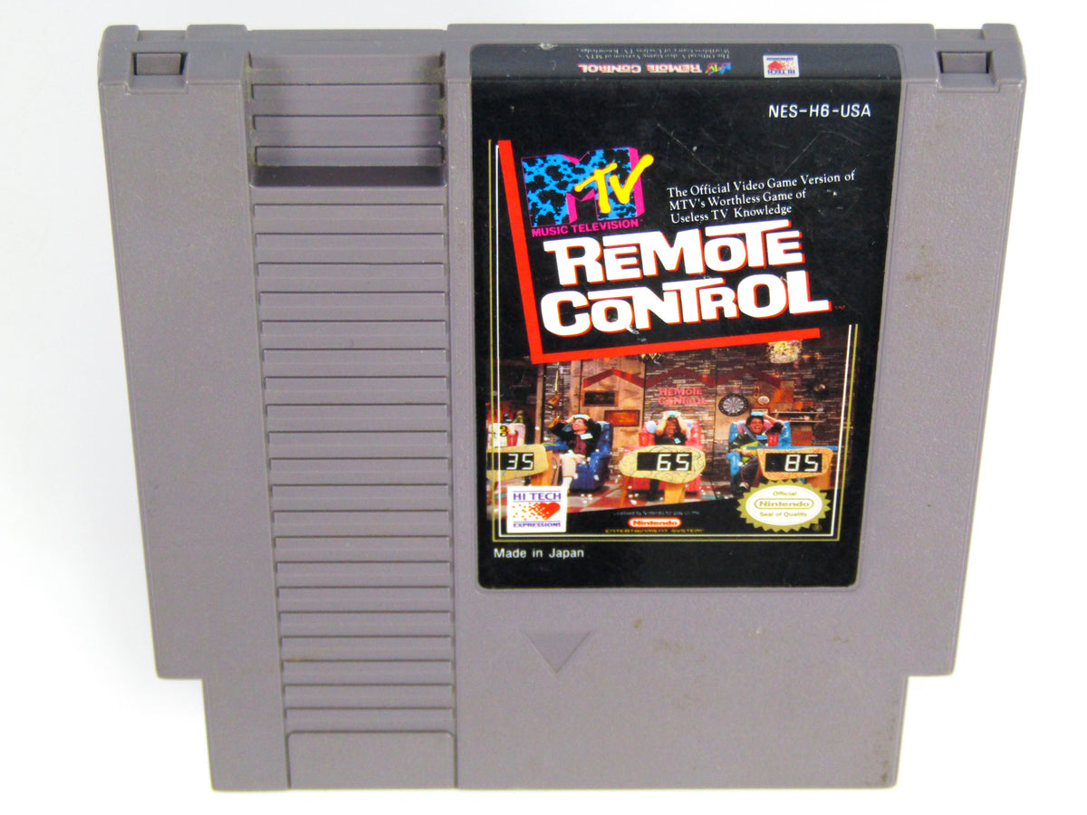 MTV Remote Control (Nintendo / NES) – RetroMTL